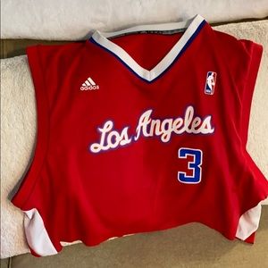 Cropped Los Angeles basketball jersey